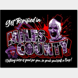 Get Terrified in Miles County Posters and Art
